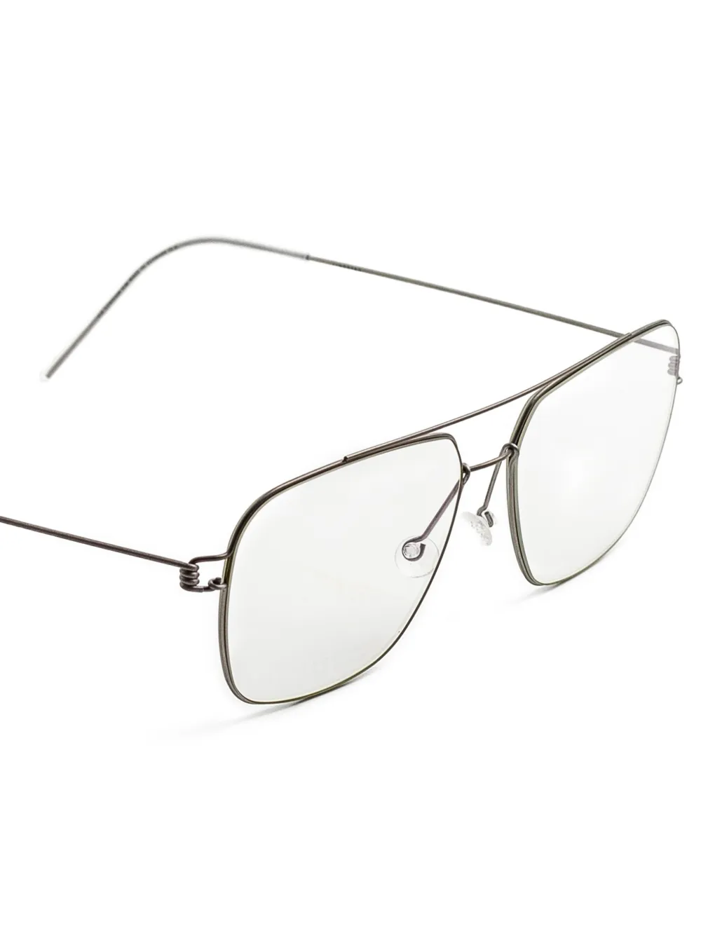 Lindberg Martin Browline Glasses In Brown