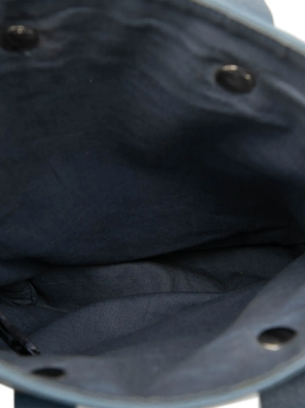 HERMES Pre-owned 1990-2015 Woven Leather And Polyester Ahmedabad Diego Pm Handbag In Blue