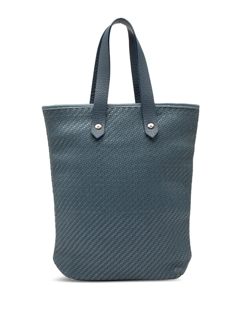 Hermès Pre-Owned 1990-2015 Woven Leather and Polyester Ahmedabad Diego PM handbag | Blue | Image 1