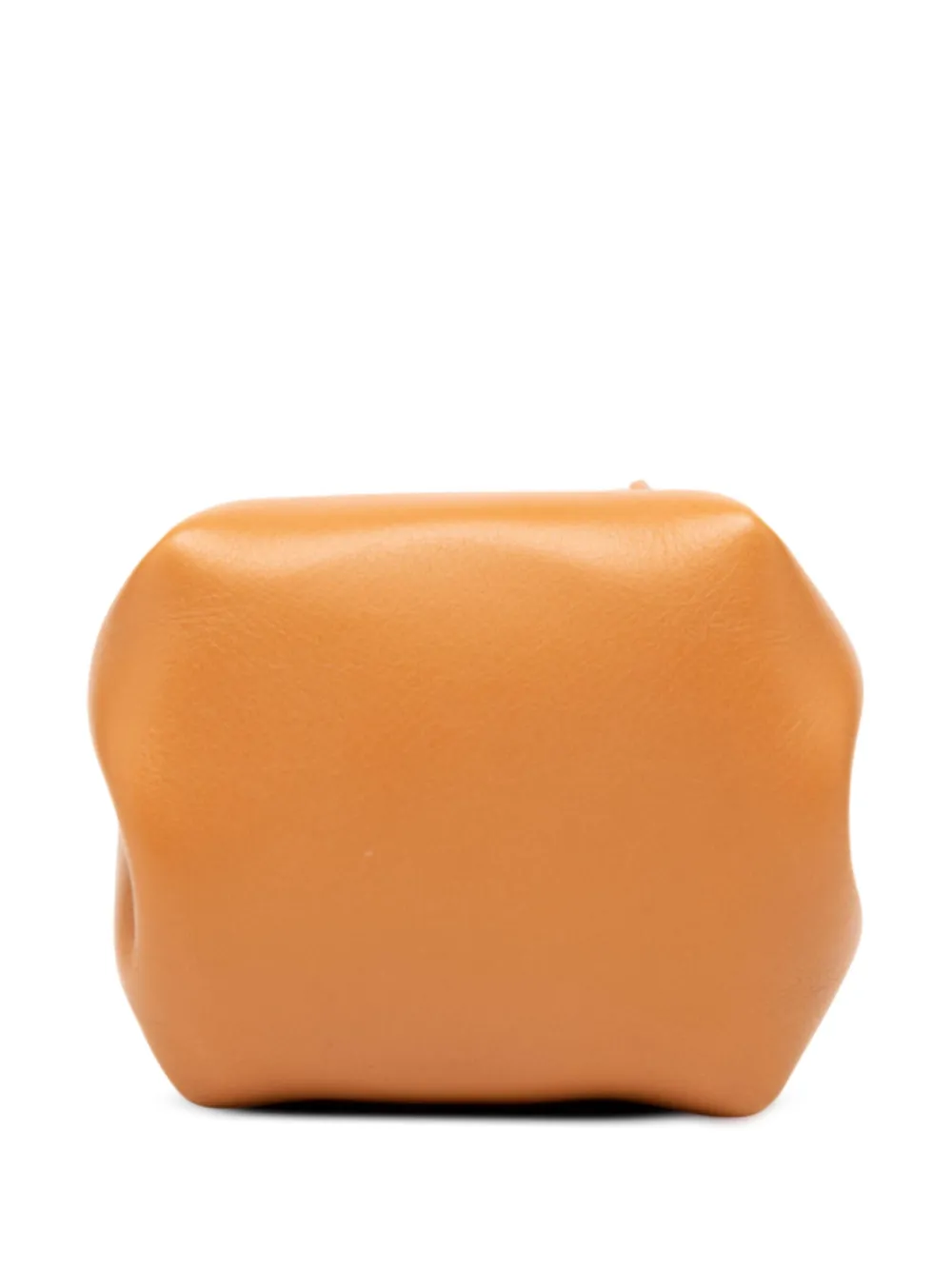 Pre-owned Hermes 1982 Gulliver Vespa Pouch In Brown