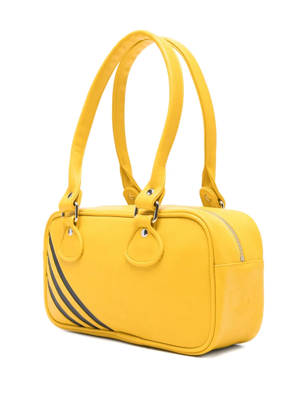 Adidas Originals X Miaou 3-stripes-logo Tote Bag In Yellow