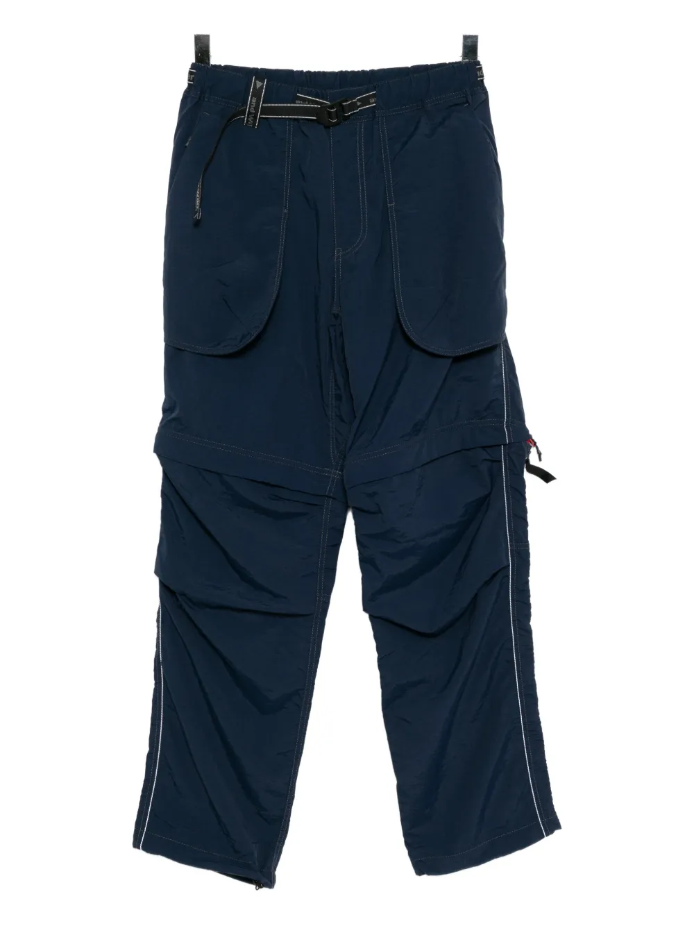 and Wander overlay taffeta trousers | Blue | Image 1