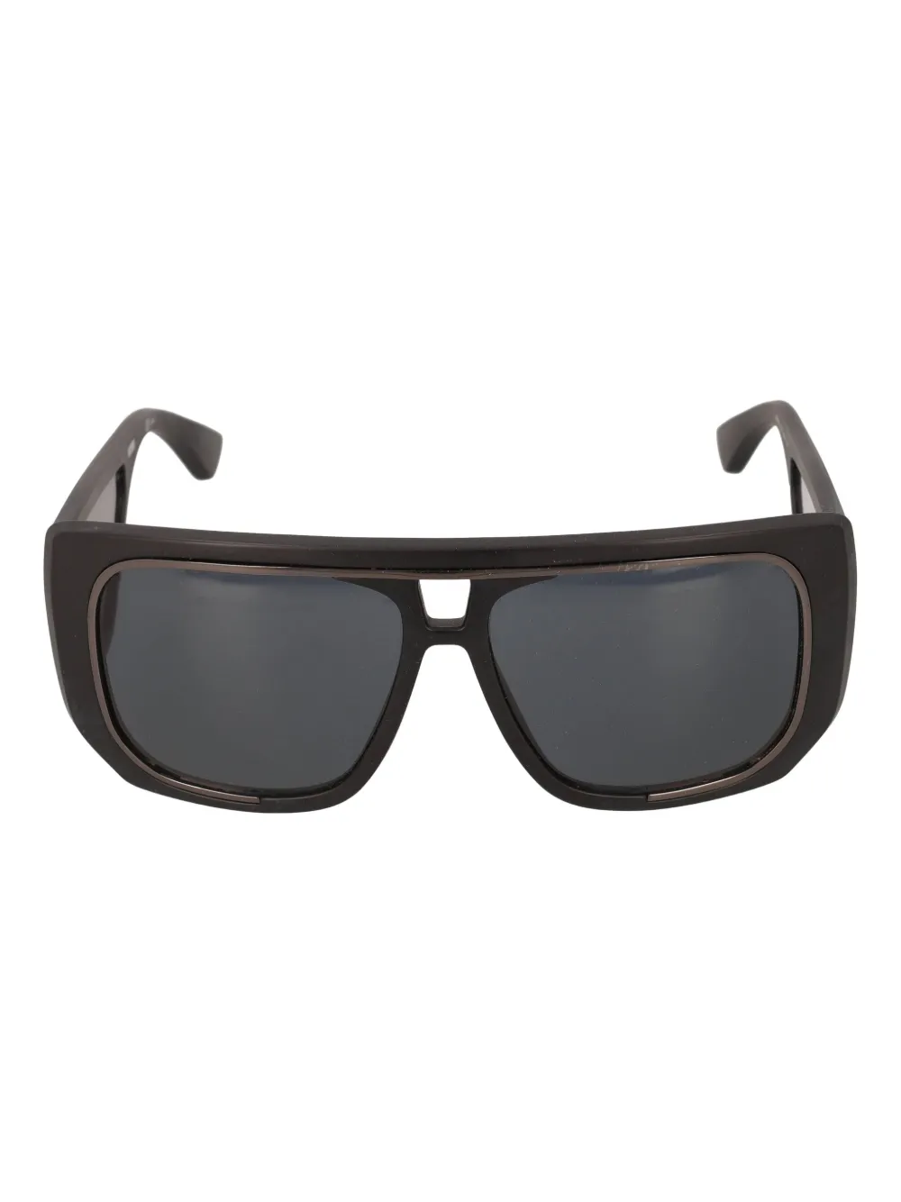 Moschino Pre-Owned pilot-frame sunglasses - ブラック