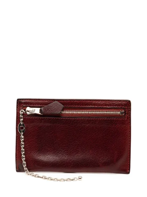 Hermès Pre-Owned monedero de piel con cierre 2008