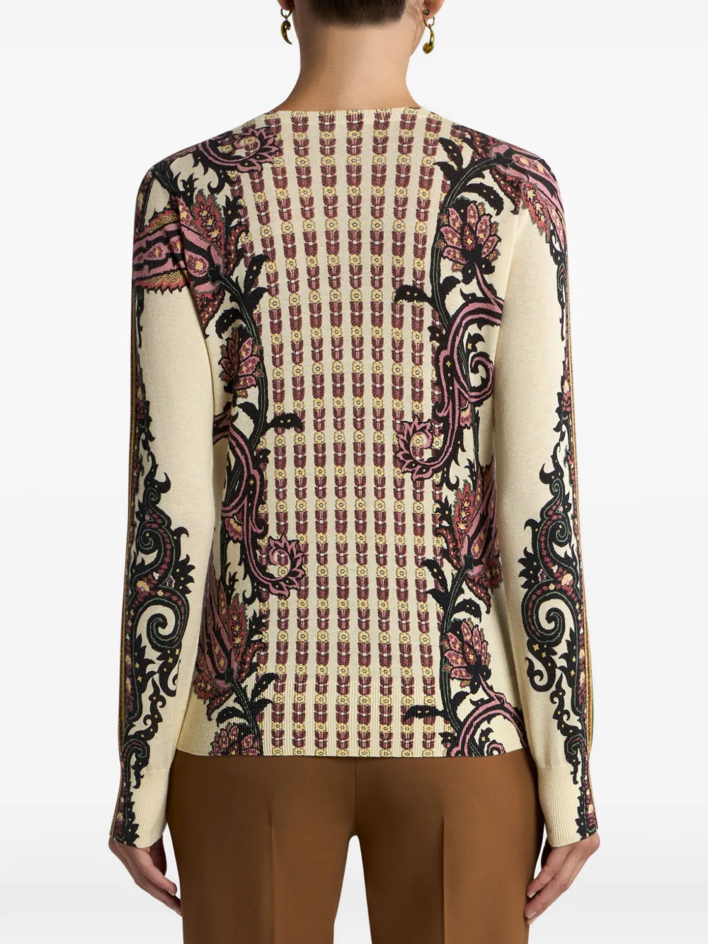 Etro Paisley-pattern Cardigan In Multi