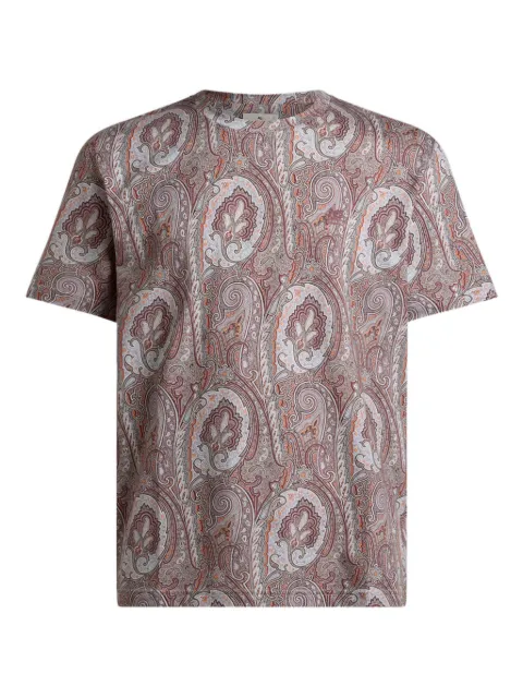 ETRO playera con estampado floral