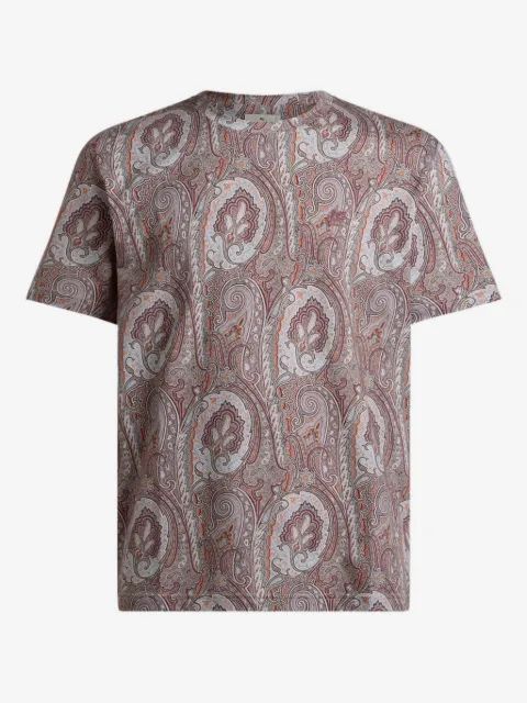 ETRO floral paisley cotton t-shirt