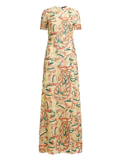 ETRO floral-embroidery dress