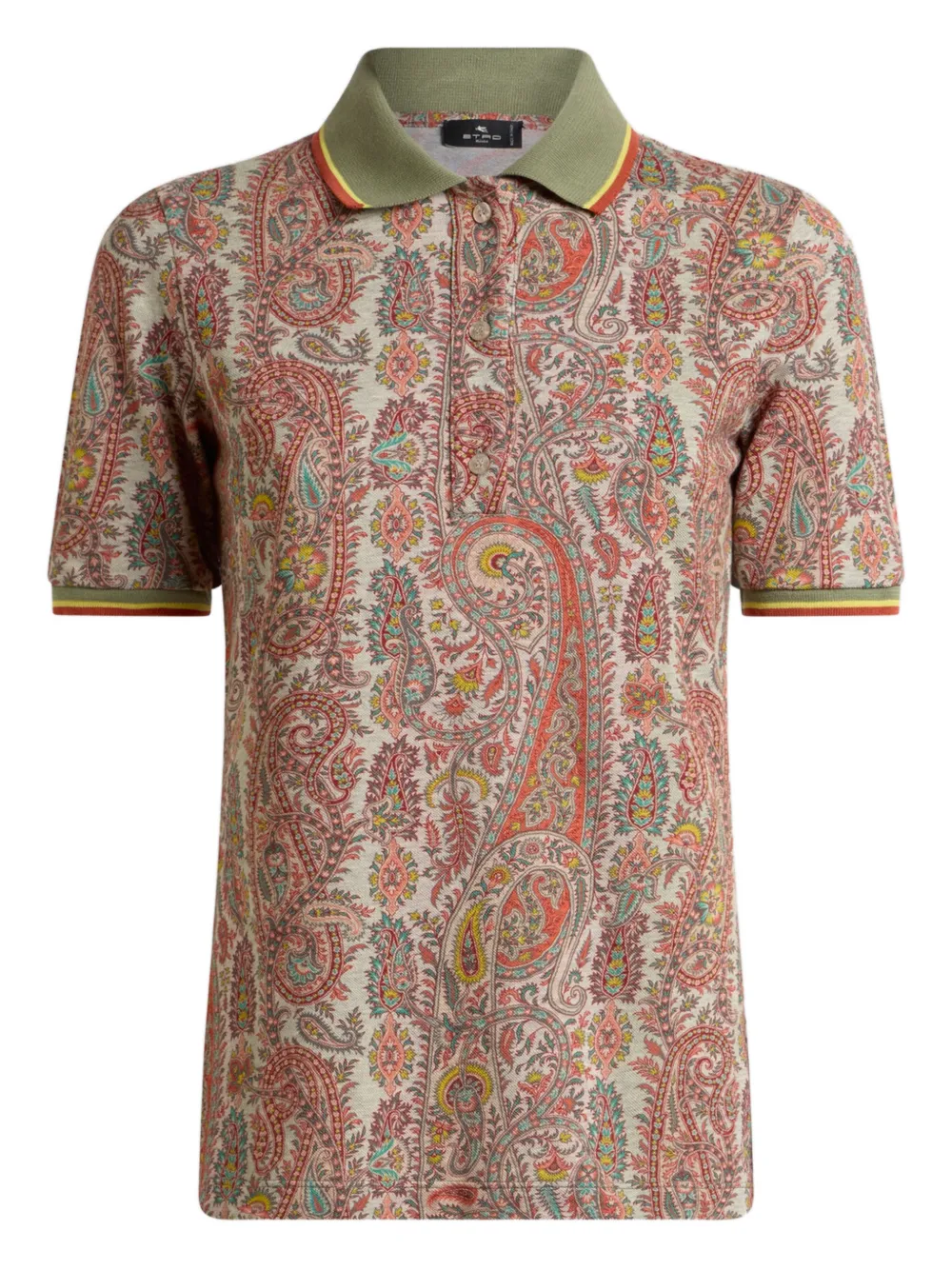ETRO Polo con stampa paisley - Toni neutri