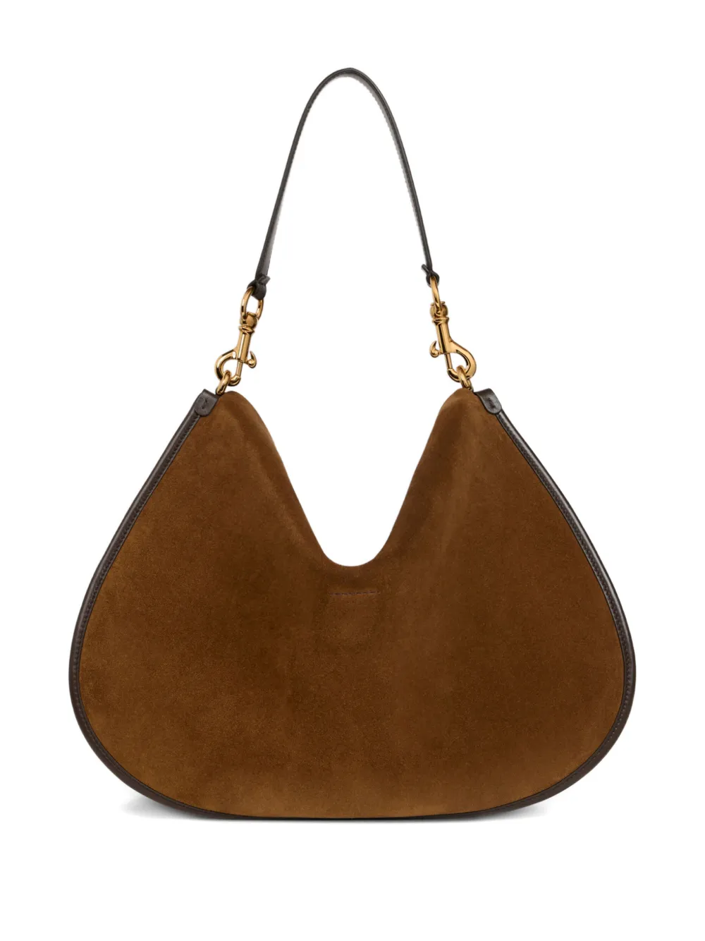 Etro Suede Embroidery Pony Bag In Brown