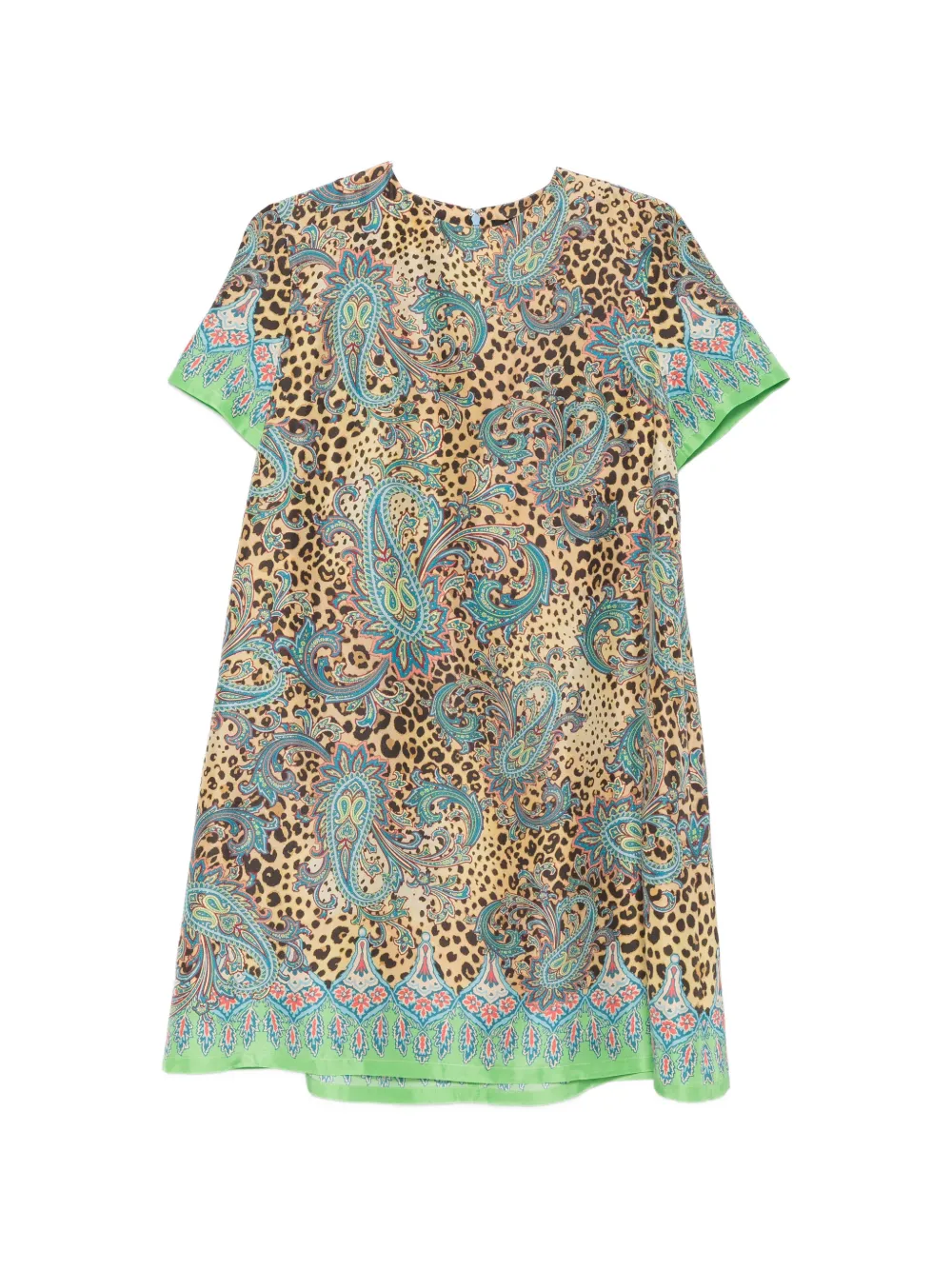 ETRO Kleid mit Paisley-Print - Blau