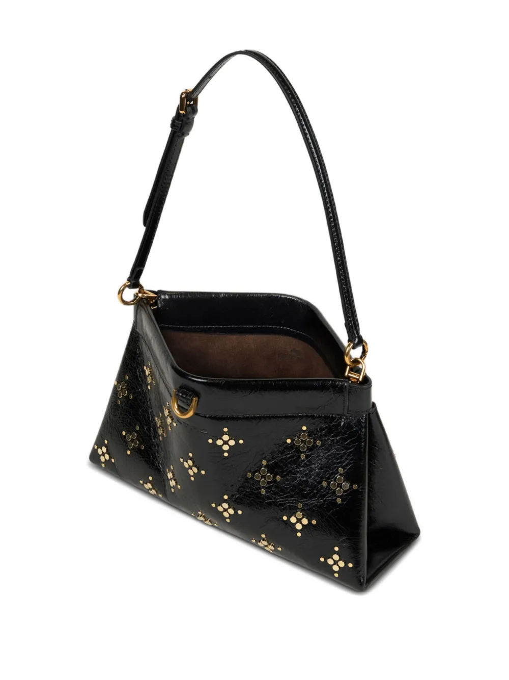 ETRO small Talk studded shoulder bag Zwart