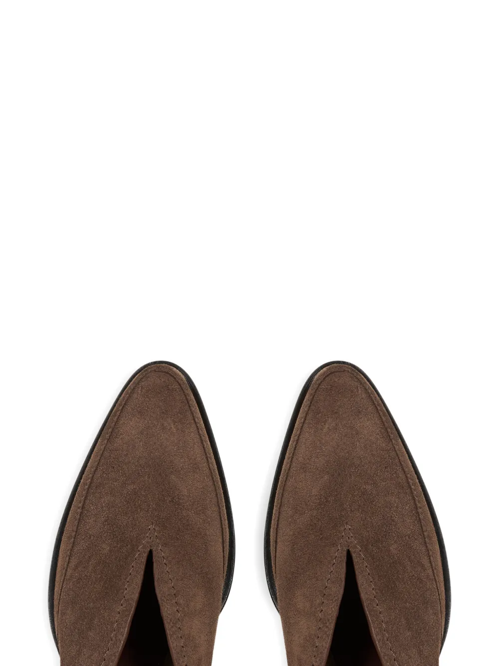 ETRO 45mm suède muiltjes met hak Bruin