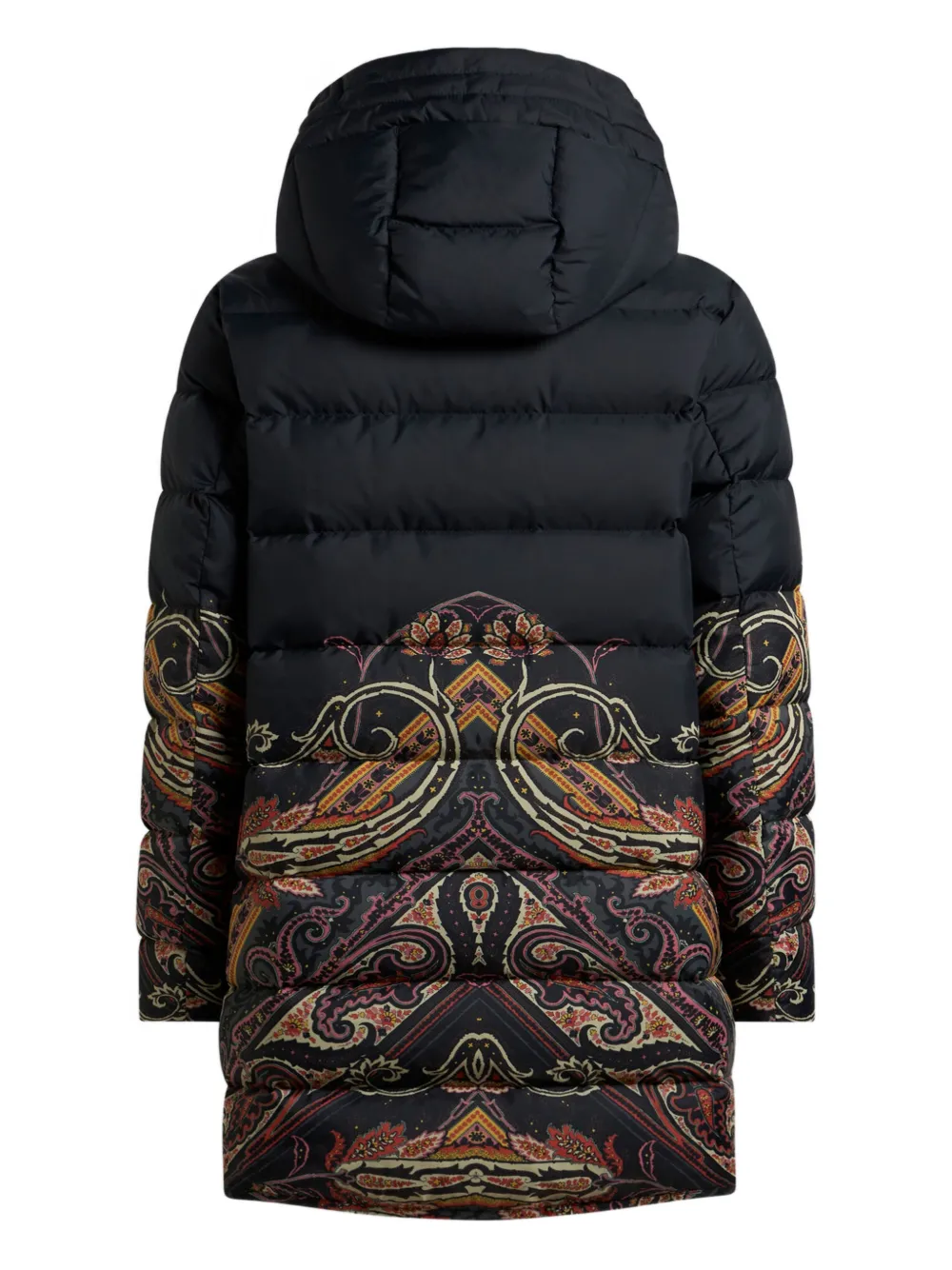 ETRO zip-up coat - Zwart