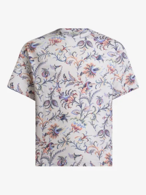 ETRO playera con motivo floral
