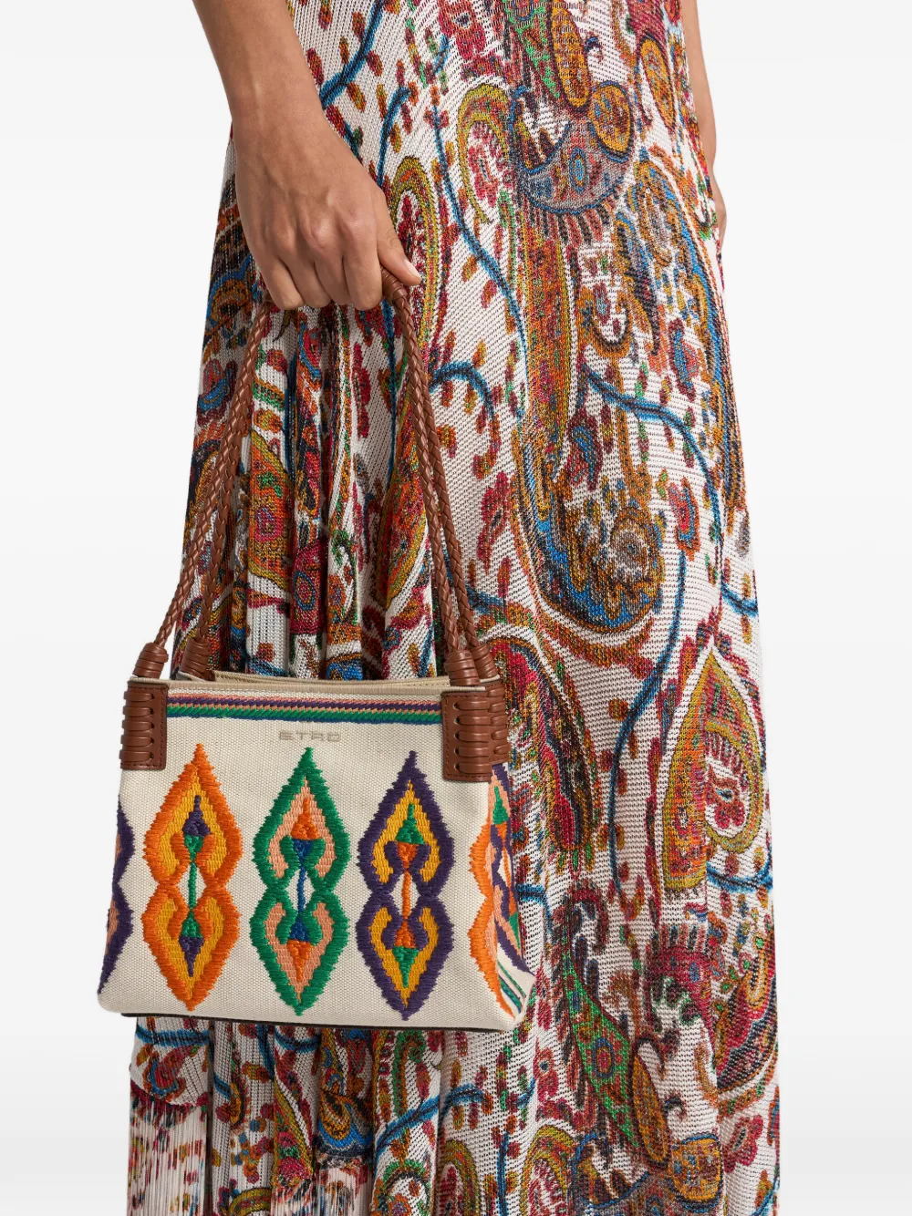 ETRO small Libra tote bag - Beige