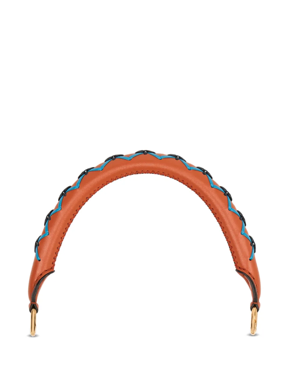 ETRO threading teather bag handle - Marrone