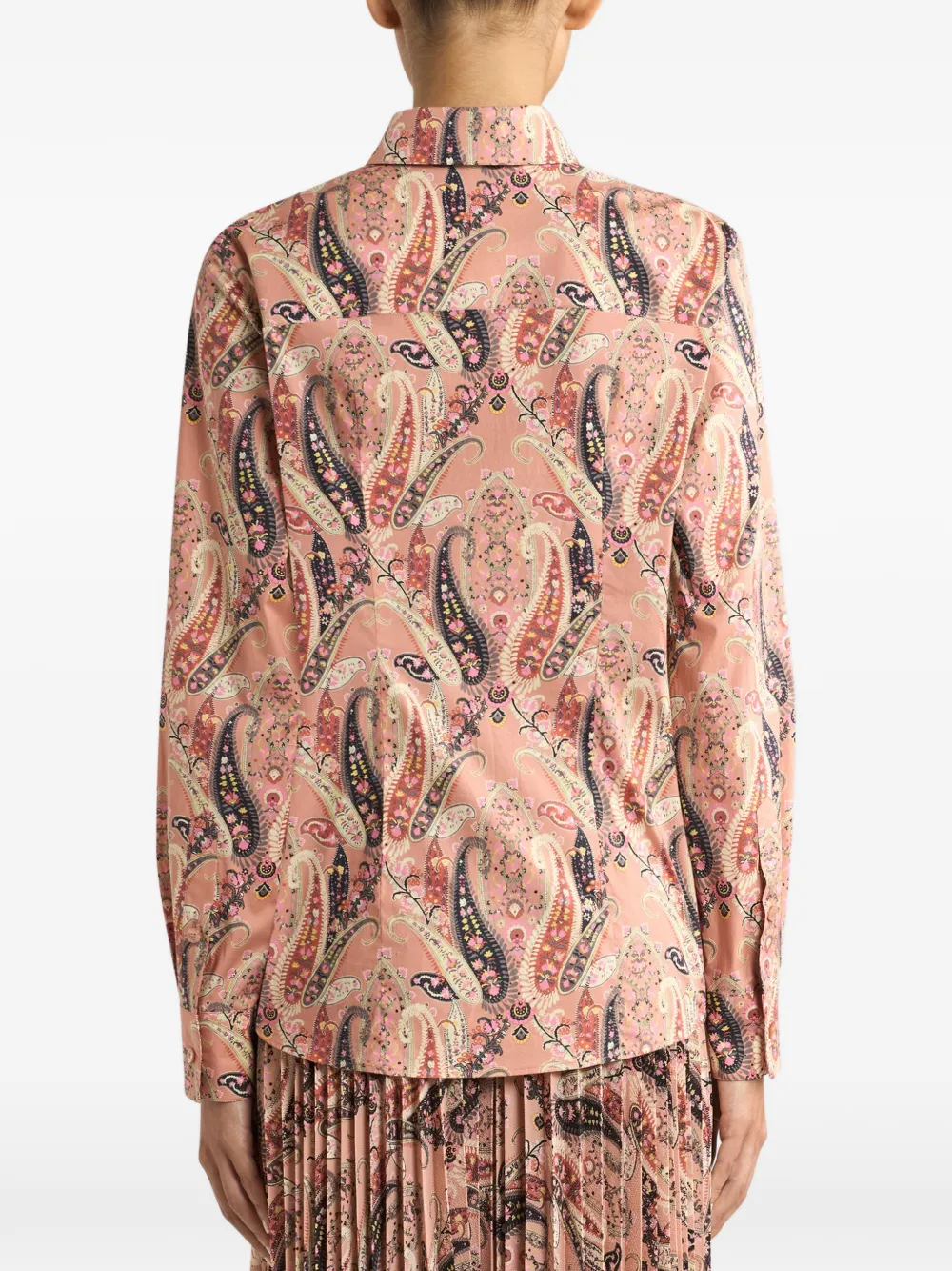  Etro Paisley-print Shirt - Pink 