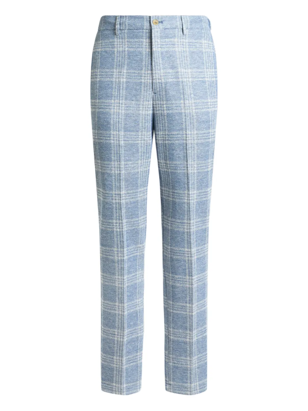 ETRO Chino a quadri - Blu