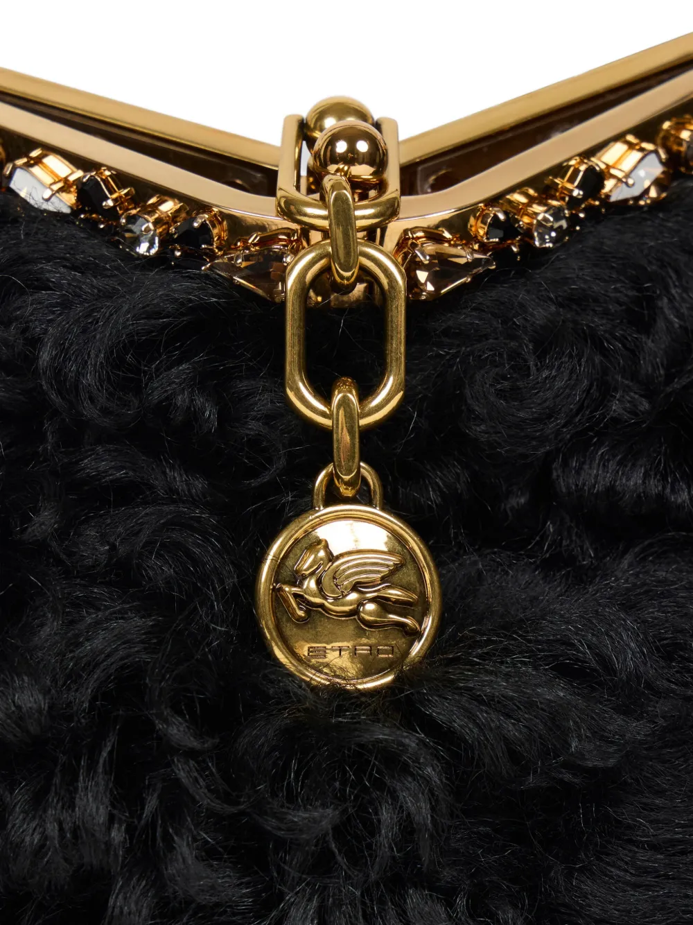 ETRO small Vela shoulder bag Zwart