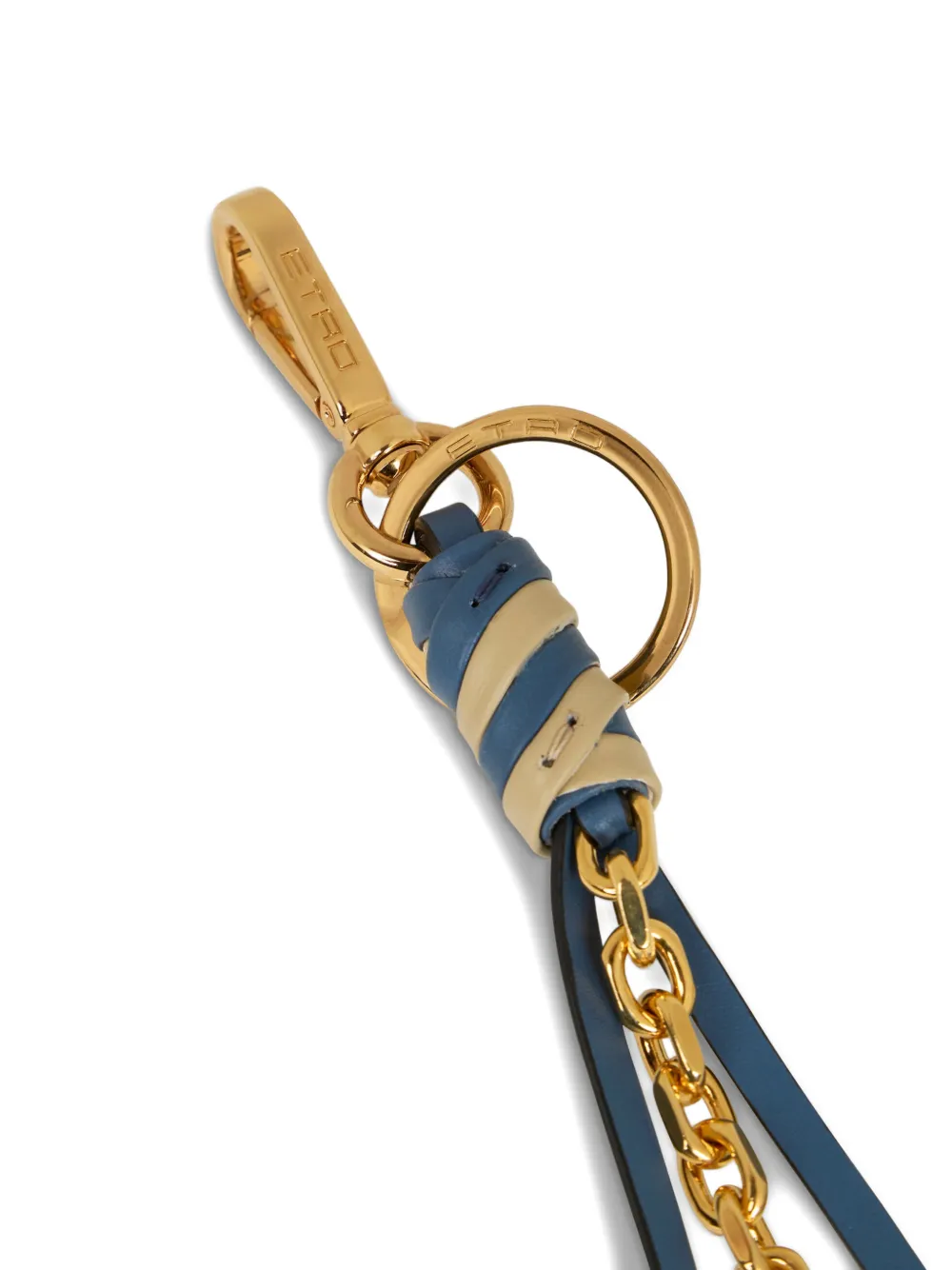 ETRO Leren tassenbedel Blauw