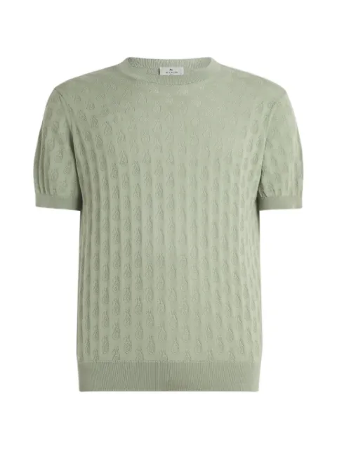 ETRO paisley-motif T-shirt