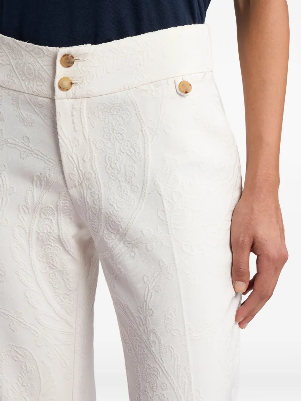 ETRO Flared broek Wit