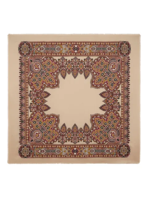 ETRO floral-jacquard scarf