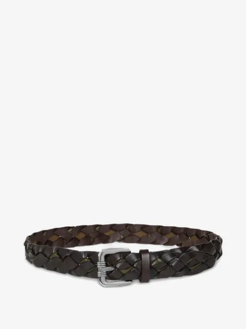 ETRO woven leather belt