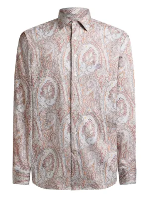 ERL all-over Logo Print Corduroy Shirt | Brown | FARFETCH EG