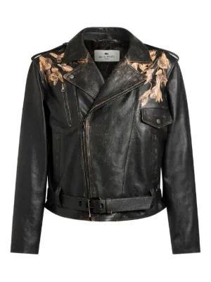 Etro レザージャケット メンズ通販 - FARFETCH