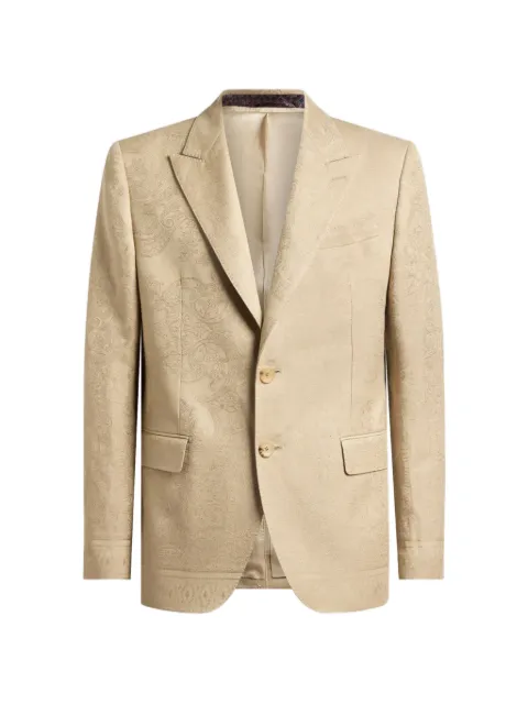 ETRO blazer à motif cachemire