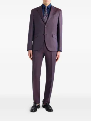 ETRO エトロ　メンズスーツ ETRO/エトロ_Men通販 | ウールブレンド チェック スーツ【送料無料