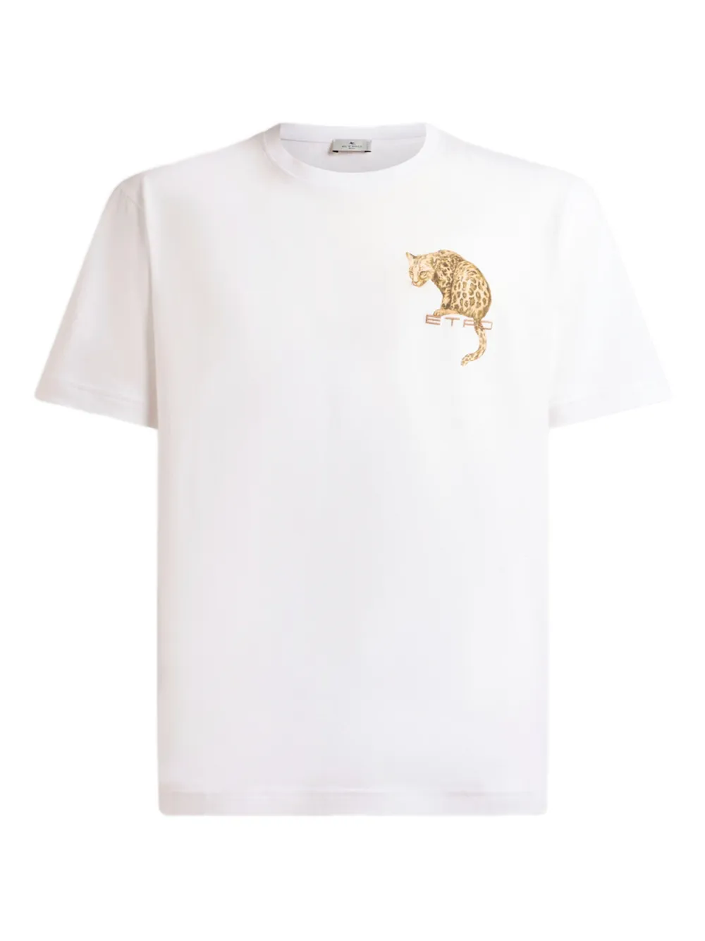 ETRO playera con estampado de leopardo | blanco | Image 1