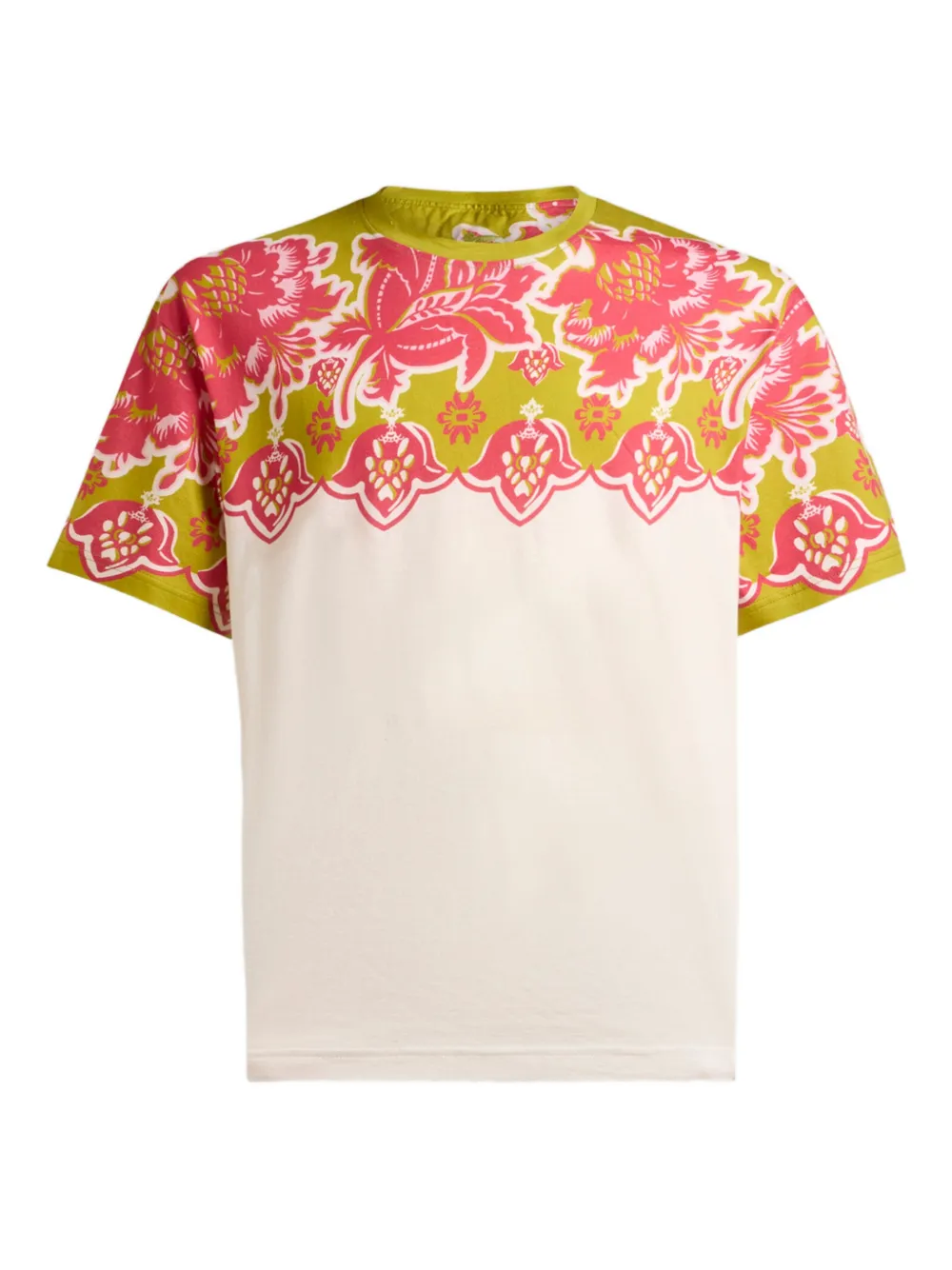 ETRO floral-print T-shirt - Toni neutri