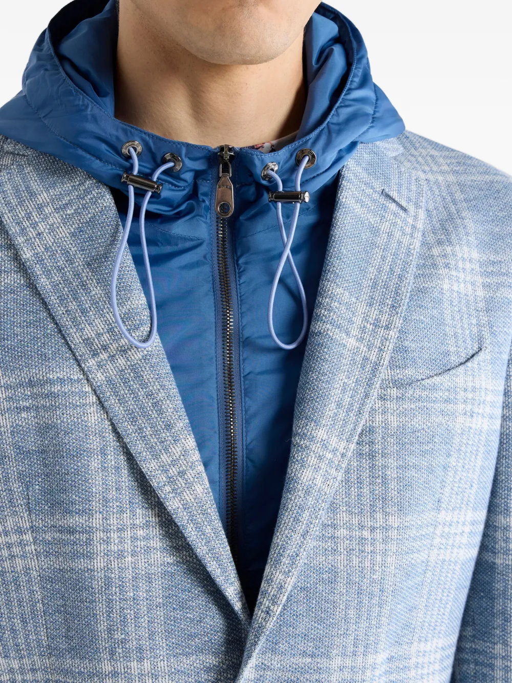 ETRO Blazer met vlakken Blauw