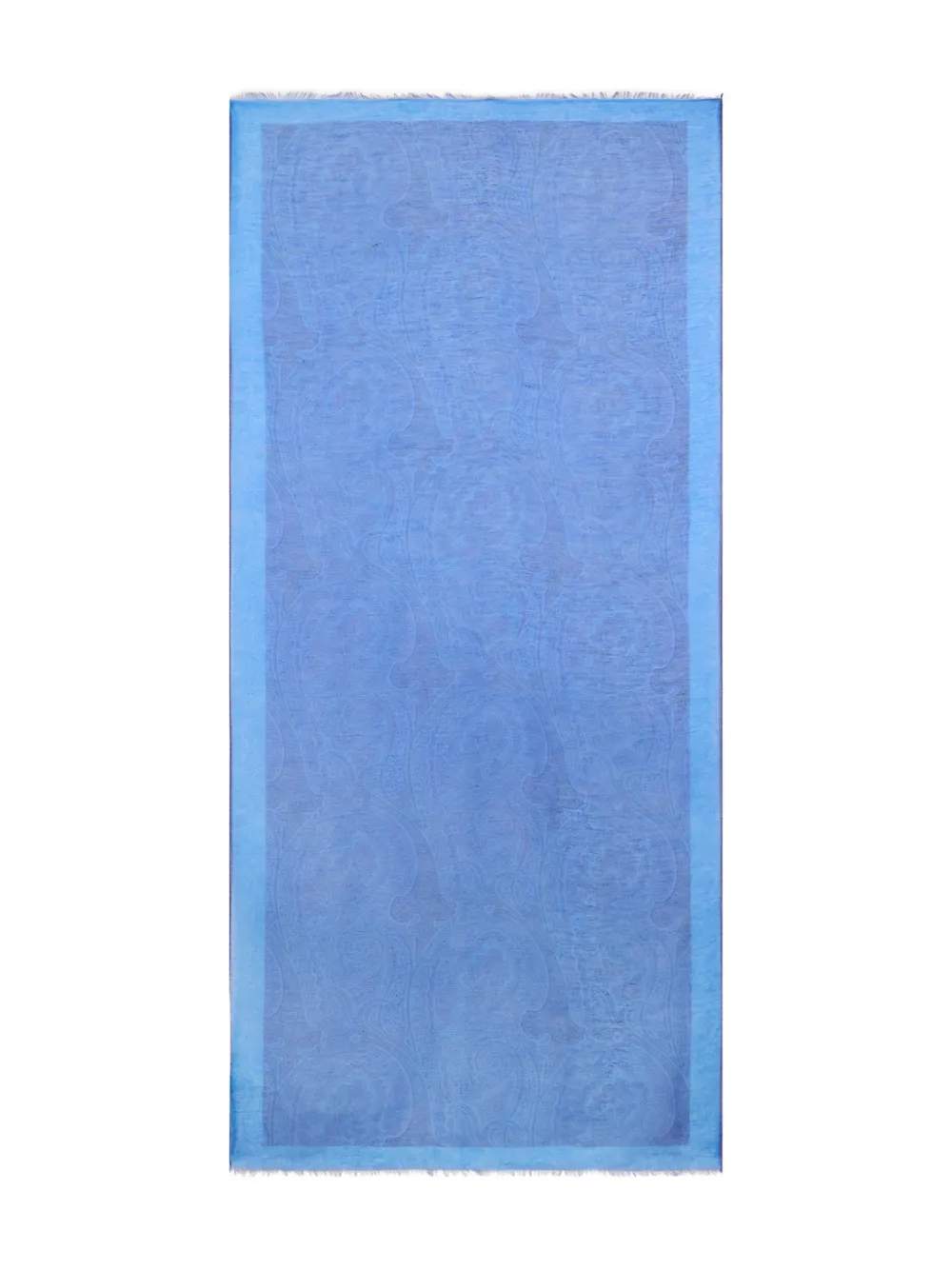 ETRO paisley-pattern scarf - Blu
