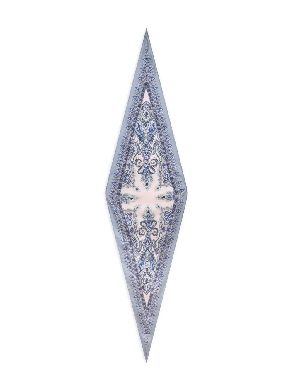 ETRO Sciarpa con stampa paisley - Blu