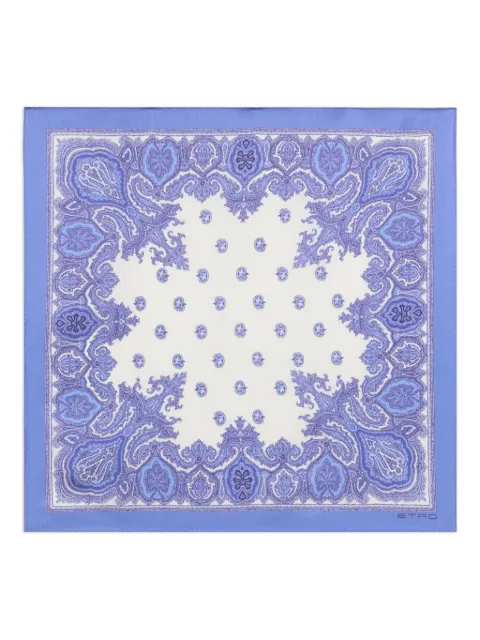 ETRO paisley silk pocket square