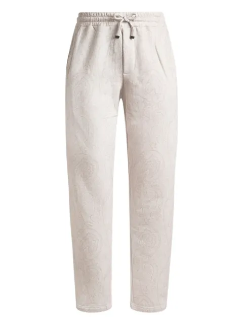 ETRO arnica-motif track trousers