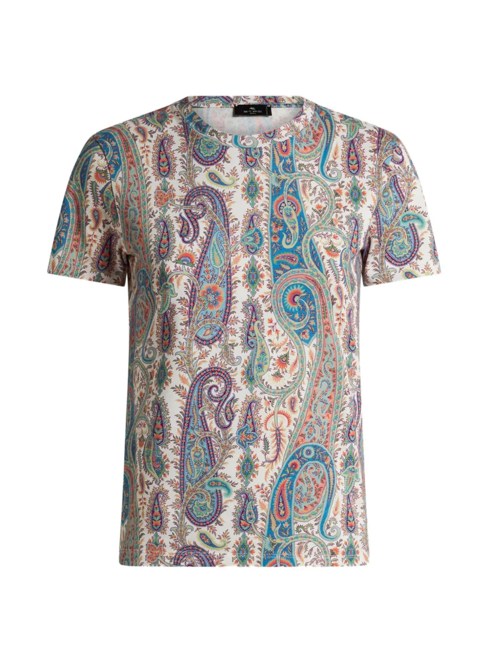 ETRO paisley-motif T-shirt - Bianco