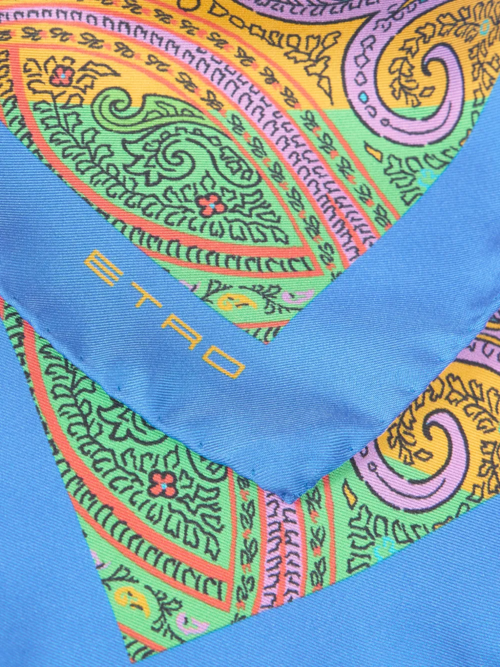 Etro Silk Scarf In Multi