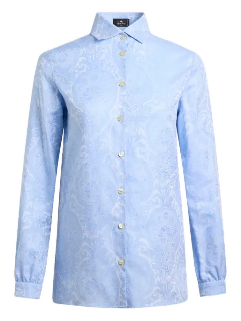 ETRO Hemd mit Jacquard-Motiv
