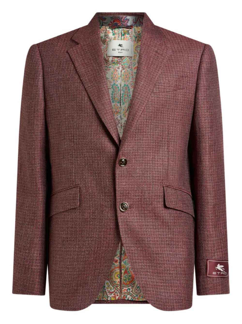 ETRO Blazer monopetto - Rosso