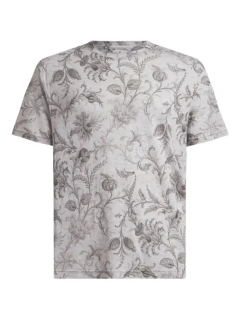 ETRO floral-motif T-shirt