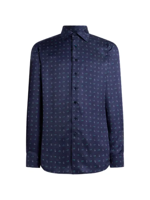 ETRO chemise à motif cachemire