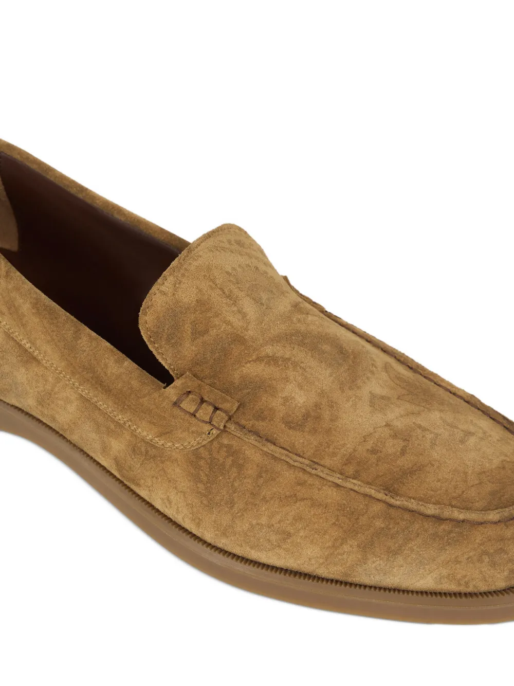 ETRO printed slip-on loafers Bruin