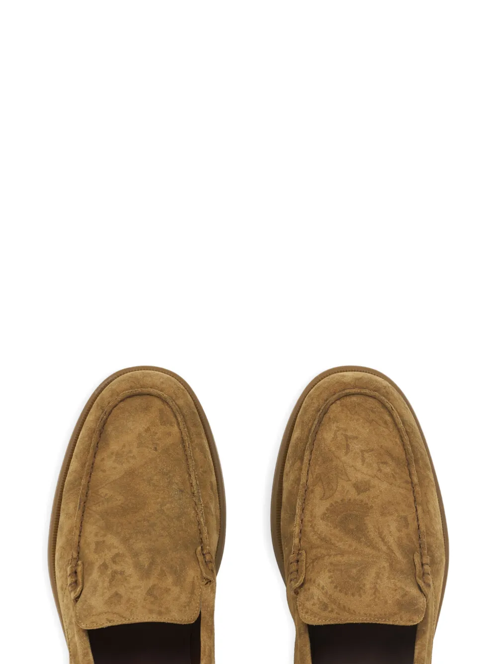 ETRO printed slip-on loafers Bruin