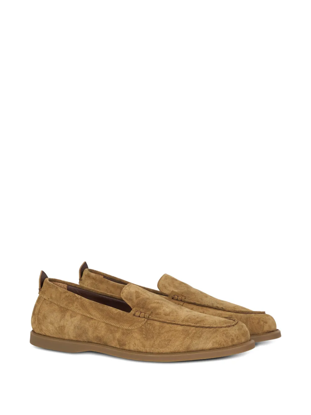 ETRO printed slip-on loafers - Bruin