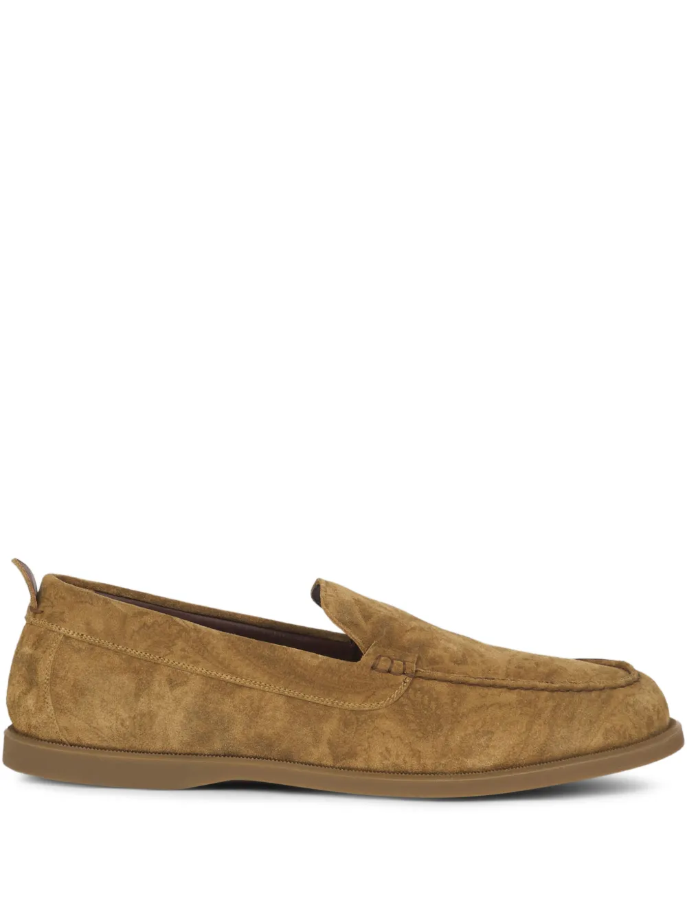 ETRO printed slip-on loafers - Marrone